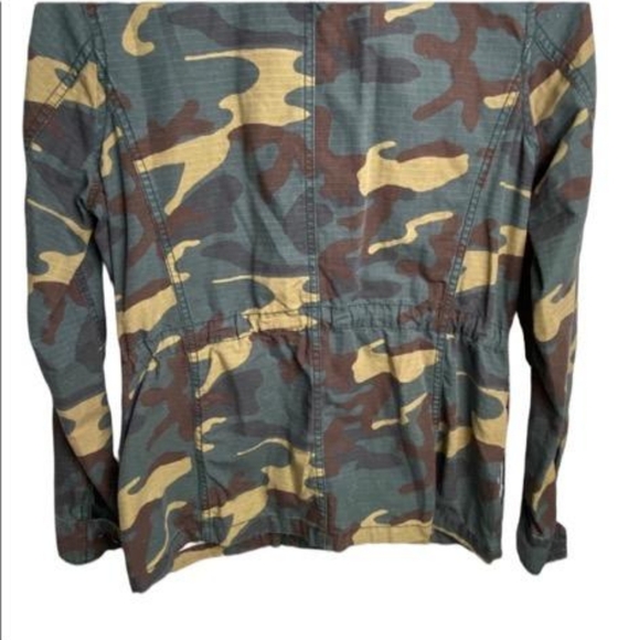 Madewell 100% Cotton Military Long Sleeve Jacket. Size Small - Picture 6 of 9